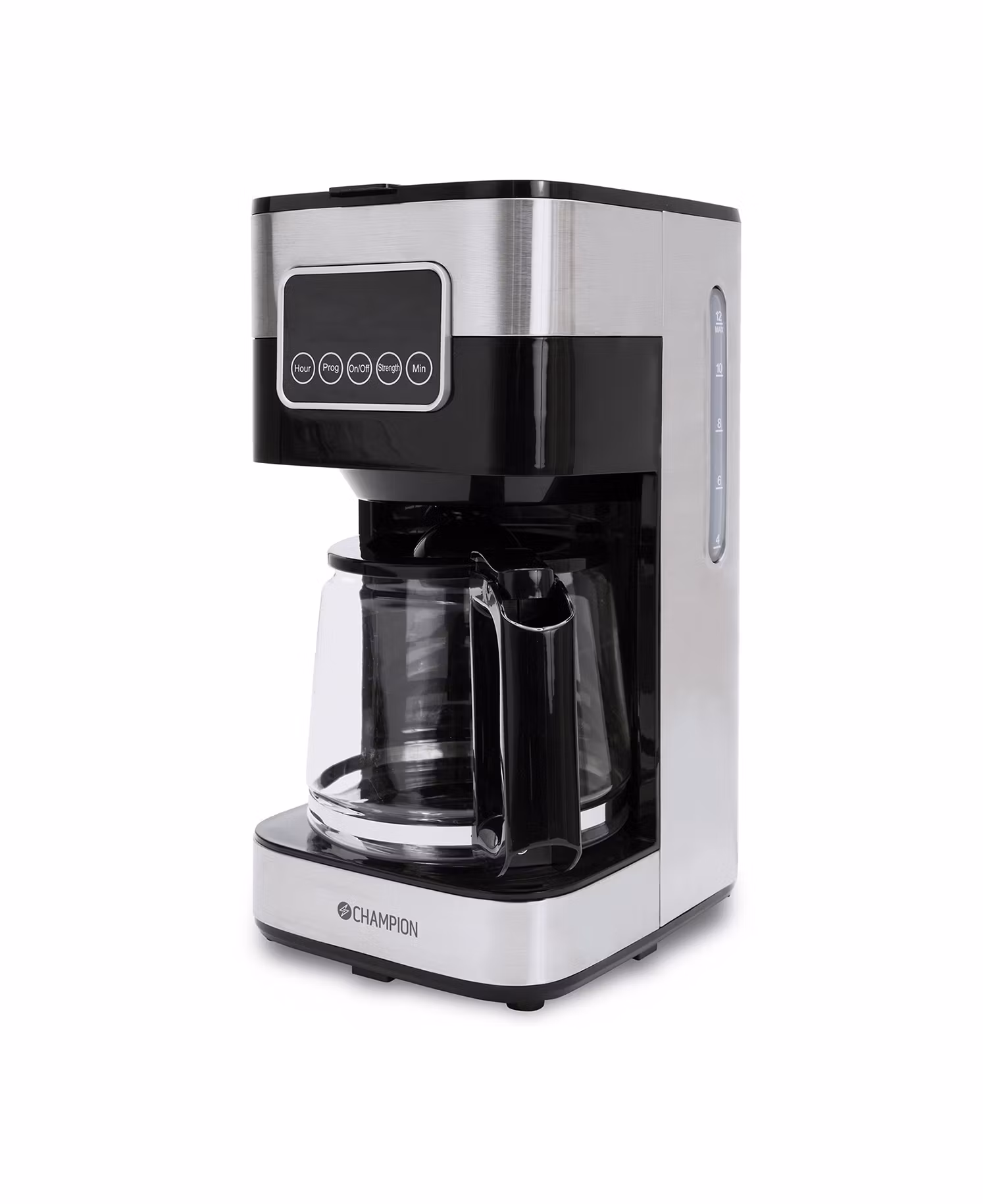 Champion Digitale Kaffeemaschine 1.5L - Edelstahl