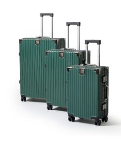 Stilvolles Taschenset von Sutherland & Sons - Grünes 3er-Set