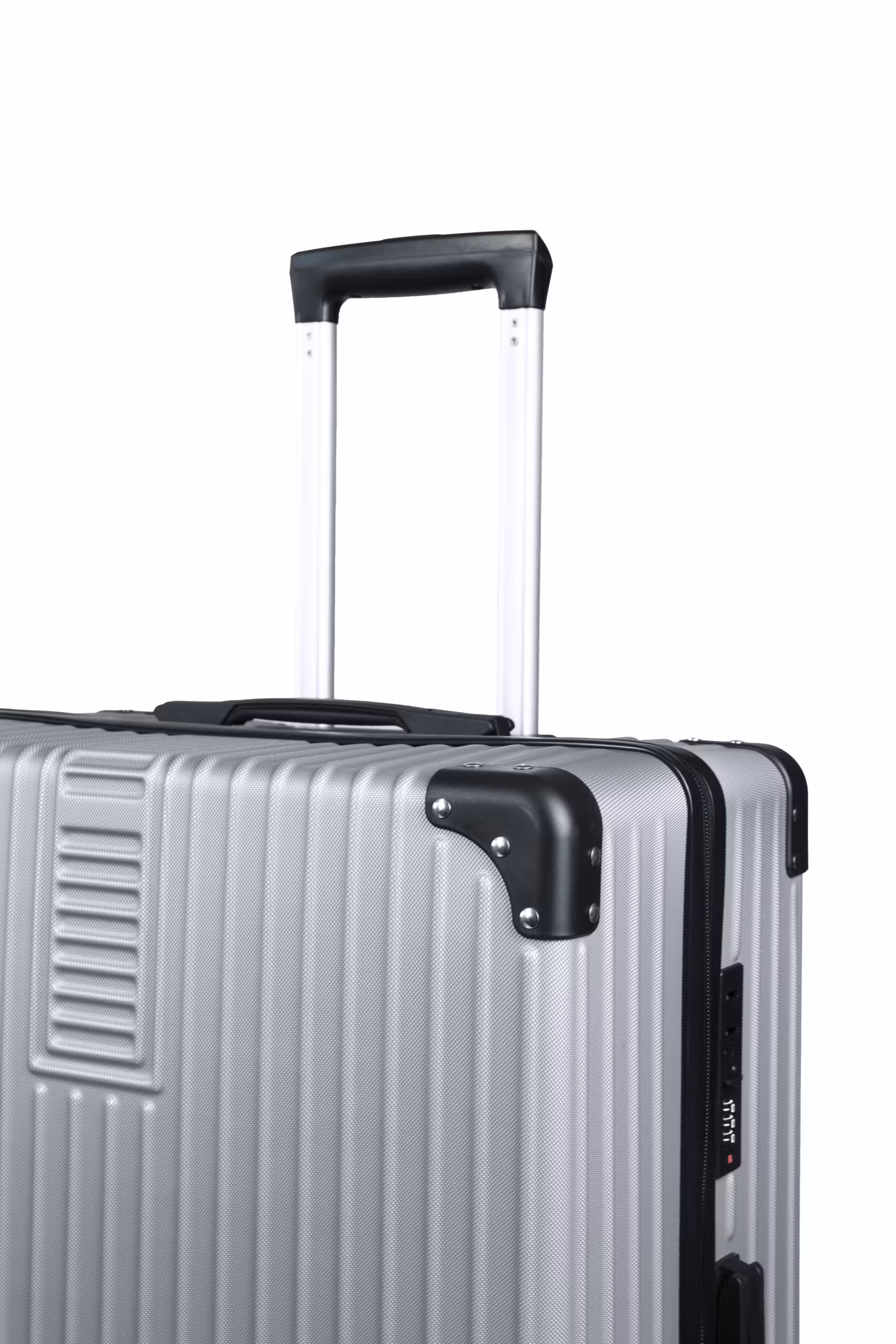Stilvolle Kabinentasche von Sutherland & Sons – Silber