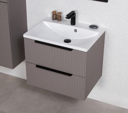 ELIN 60cm silky sand farge skap med servant