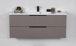 ELIN 120cm silky sand farge skap med servant