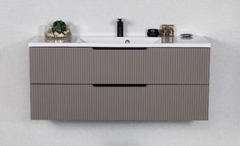 ELIN 120cm silky sand farge skap med servant