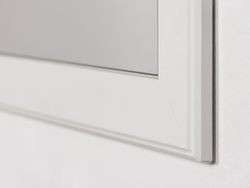 RETRO speil 70 x 80cm, hvit mdf ramme