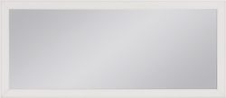 RETRO speil 150 x 65 cm,hvit mdf ramme