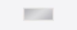 RETRO speil 150 x 65 cm,hvit mdf ramme