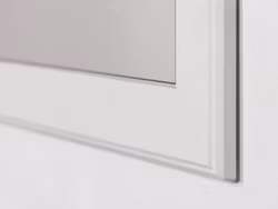 RETRO speil 60 x 80 cm, hvit mdf ramme
