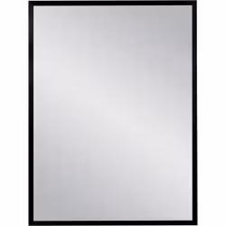 FRAMO speil i sort aluminiumsramme - 60 x 80cm