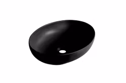 VITA OVAL, svart, 51cm