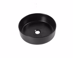 VITA RUNDT, svart, 36cm