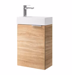 LIMI 40cm (392 x 550 x 219 mm) eik baderomsskap med servant