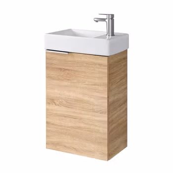 LIMI 40cm (392 x 550 x 219 mm) eik baderomsskap med servant