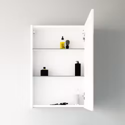 LIMI speilskap 50cm matt hvit