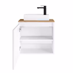 HEIDI 56cm (560 x 550 x 300 mm) hvit baderomsskap med servant