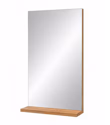 SELECT Speilhylle 41 x 75cm, gold eikmønster