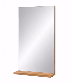 SELECT Speilhylle 41 x 75cm, gold eikmønster