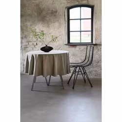 Rund Duk Eden i flera färger, Ø180 cm