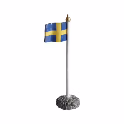 Bordsflagga H 29,5 cm