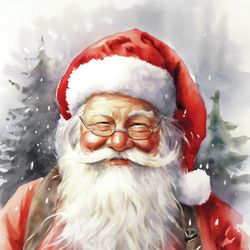 Happy santa lunchservett 33x33 cm
