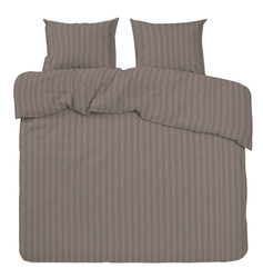 Mirage påslakanset Kingsize satin mullvad