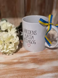 Mugg Bästa lärare/pedagog