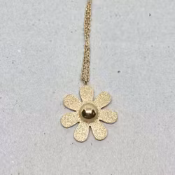 Spring Flower halsband gold