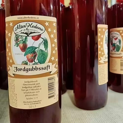 Jordgubbssaft, koncentrerad 50cl