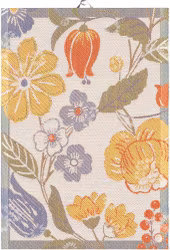Blomsterslinga handduk 35x50 cm