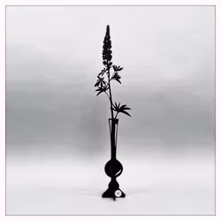 Lupin svart 47 cm
