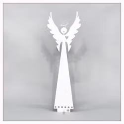 Ängel mini vit 26 cm