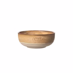 Ernst skål brun/natur d11 h4,5 cm