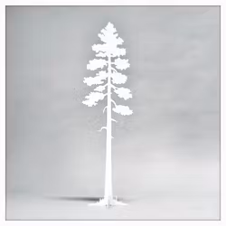Tall stor vit