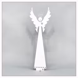 Ängel stor vit 64 cm