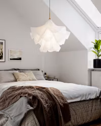 Juliette taklampa Ø75 cm vit