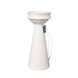 Lökvas d8,5 h20 naturvit