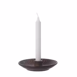 Ljusstake d16 h3,5 brun/beige