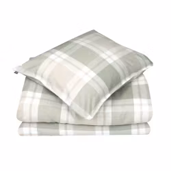 Algot påslakan sand/grön