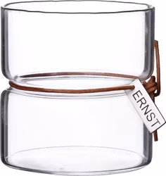 Värmeljuslykta glas d8 h8 cm