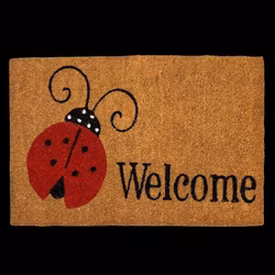 Dörrmatta nyckelpiga Welcome