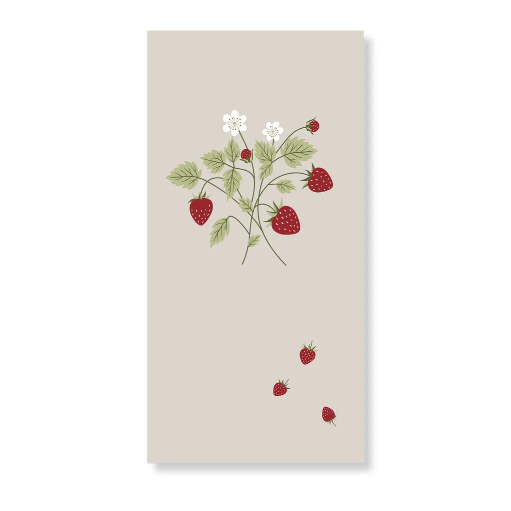 Servett jordgubbe