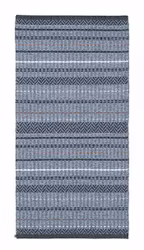 Otto blå matta 70x120 cm