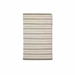 Nissan matta 70 x 140 Olive (grön / vit)