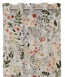 Redlunds Ida öljettlängder 2 st 140 x 240 cm, linne / grön