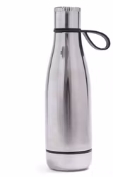 Stålflaska 45 cl krom