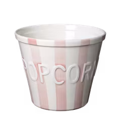 Bruka Design Popcorn rosa stripes rosa/vit