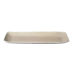 Fat Rektangulär Liten Sand 13x34cm