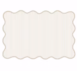 Cesar bordstablett 30x45 cm Beige/Vit