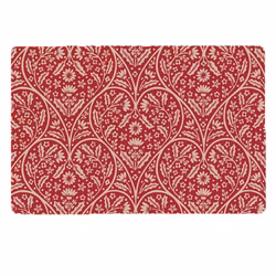 Svea plasttablett Röd 28x43 cm