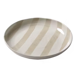 Fat pasta Capri Dia:36 cm H:5 cm Havre stripes