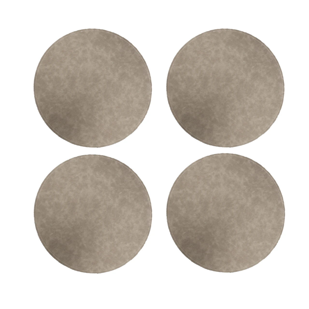 Vejby glasunderlägg 4-pack nougat