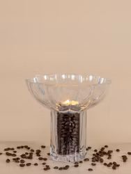 Kålgården vas i glas 19 cm